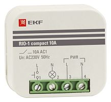 Импульсное реле RIO-1 compact 10А PROxima | код  rio-1k-10 | EKF